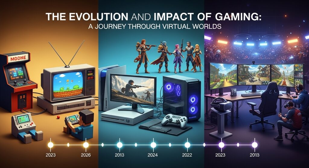 The Ever-Evolving World of Gaming: From Pixels to Virtual Realities